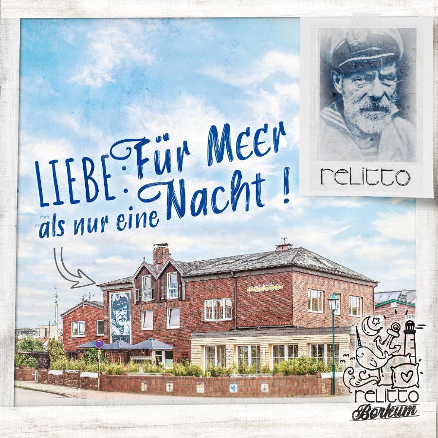 Relitto Boutique Und Aparthotel Borkum Exterior foto